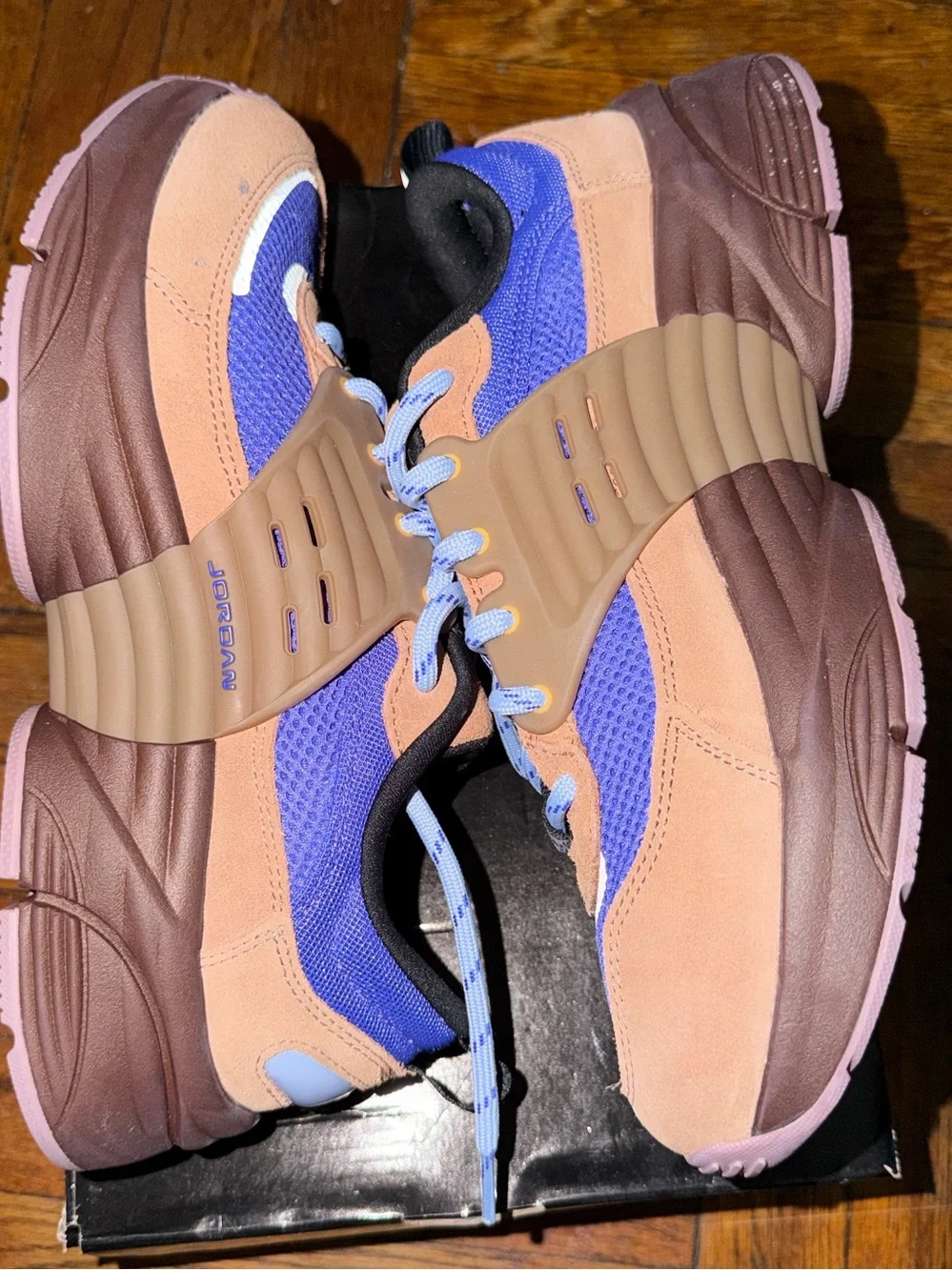 Jordan  Trunner Men's Training Sneakers in Brown and Persian Violet